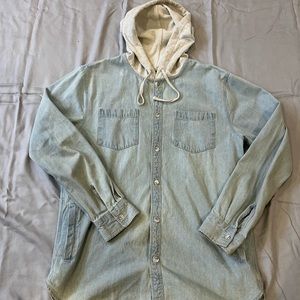 PacSun hooded flannel